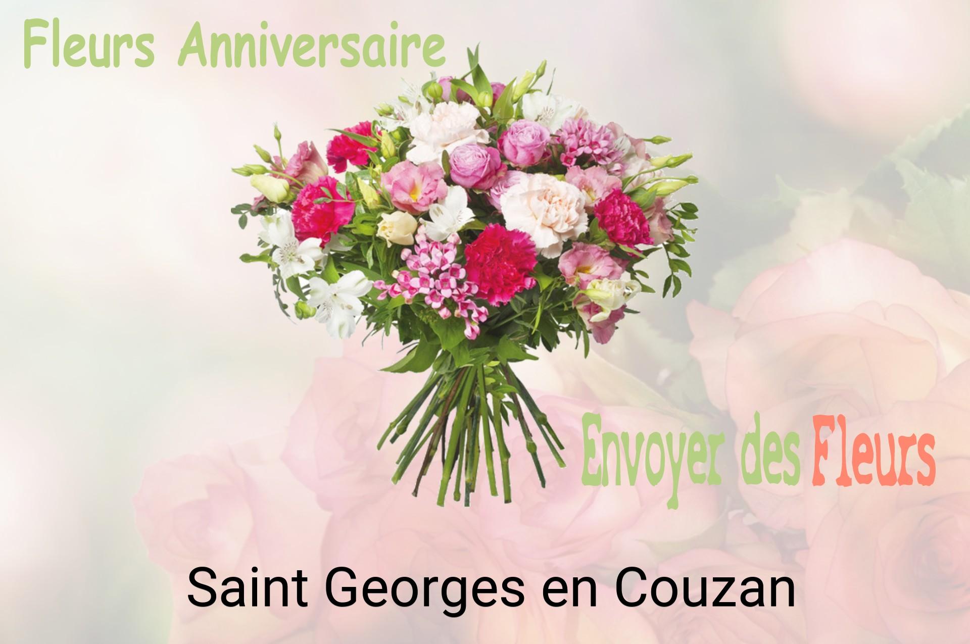 Bouquet de fleurs d’anniversaire livré à Saint-Georges-en-Couzan